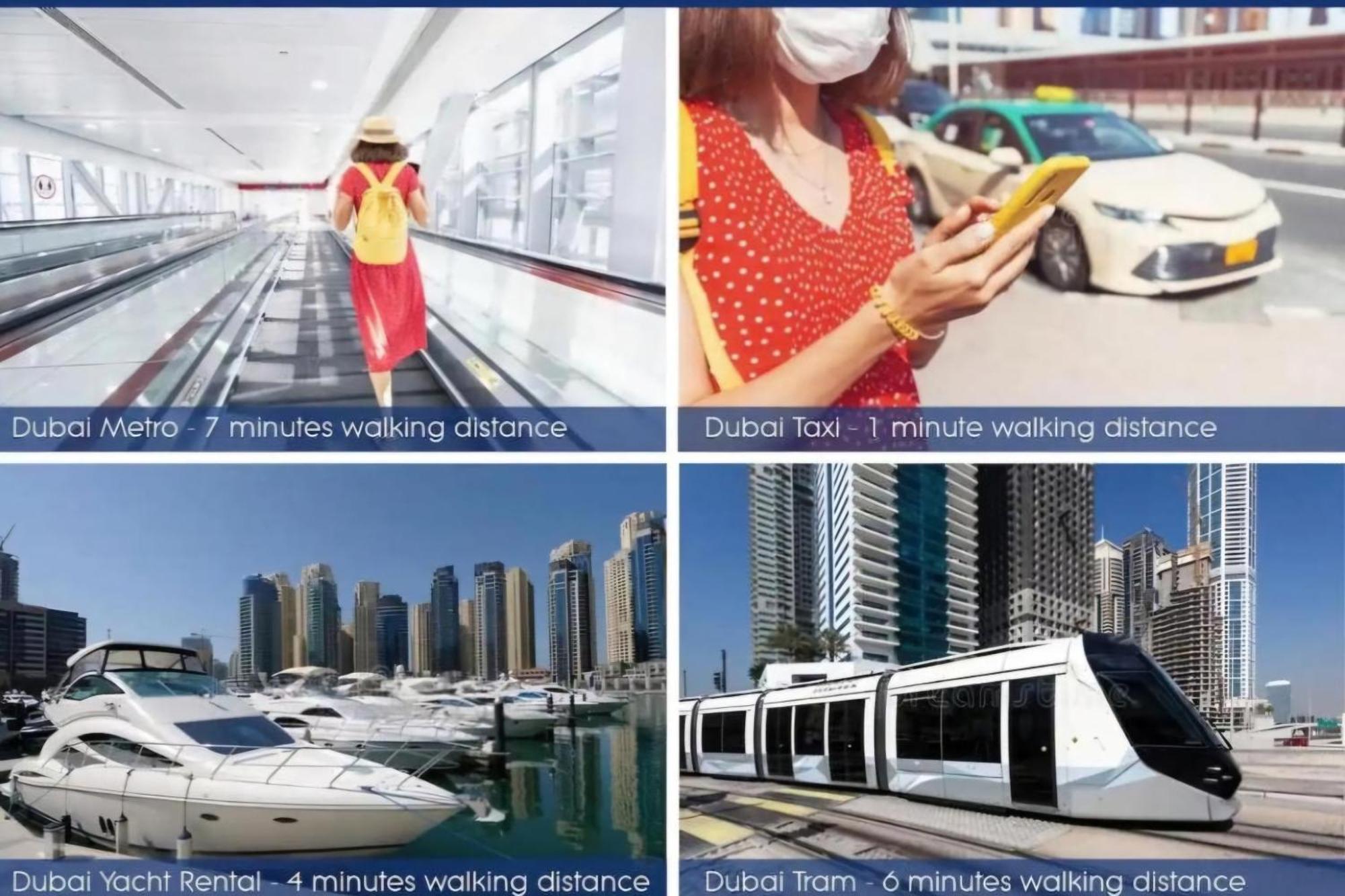 Apartment Diamond Marina - Offers Stunning 2-bedroom 5 Min Walking Distance Marina Jbr Beach, Metro And Marina Walk *