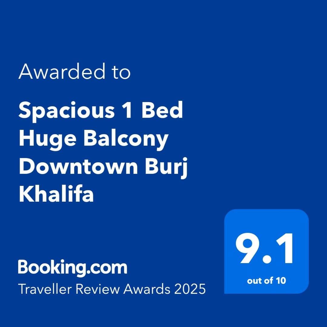 Spacious 1 Bed Huge Balcony Downtown Burj Khalifa Dubai