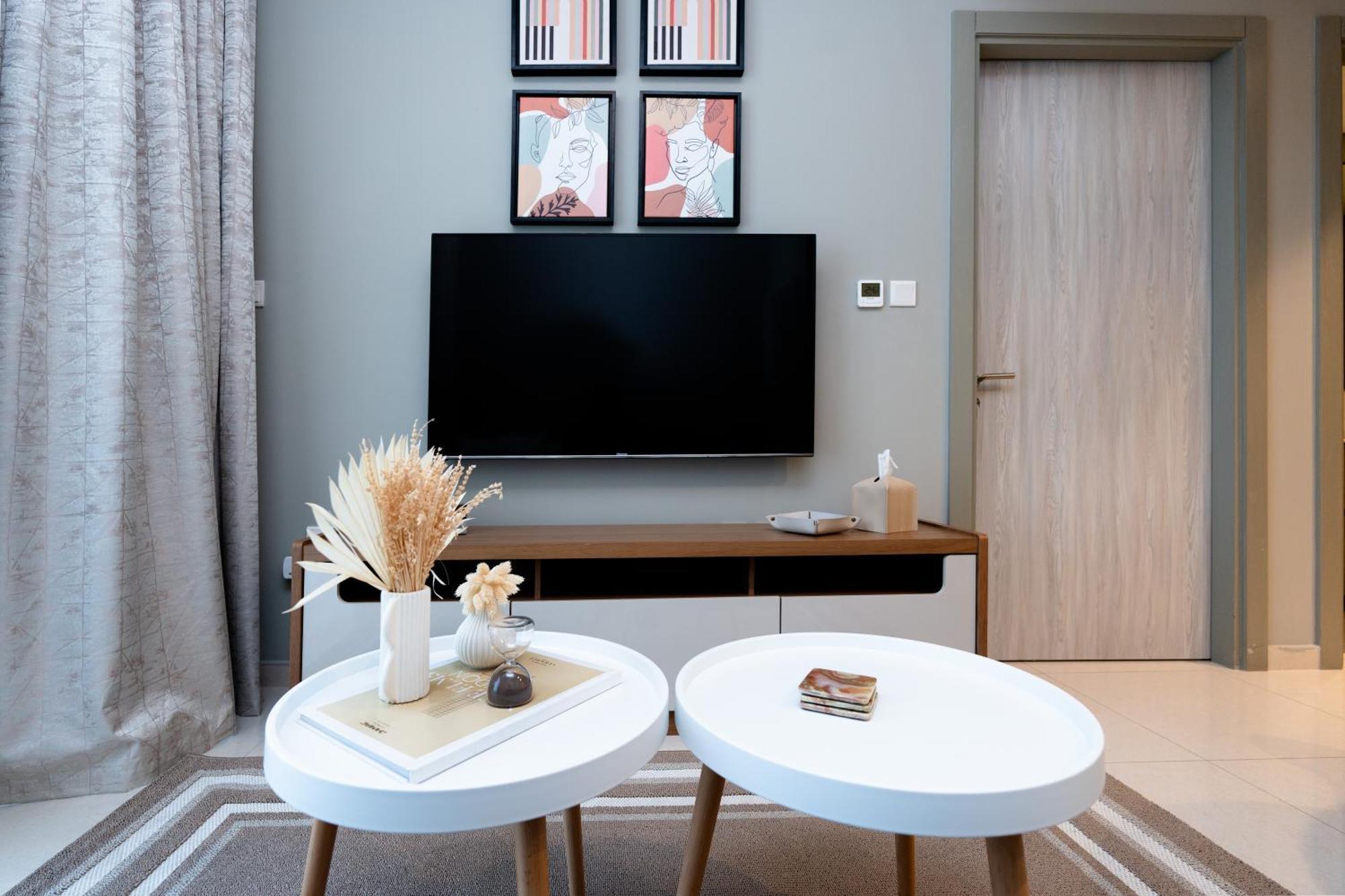 Daire Keyrock Living - Lakeview Escape In Business Bay Dubai