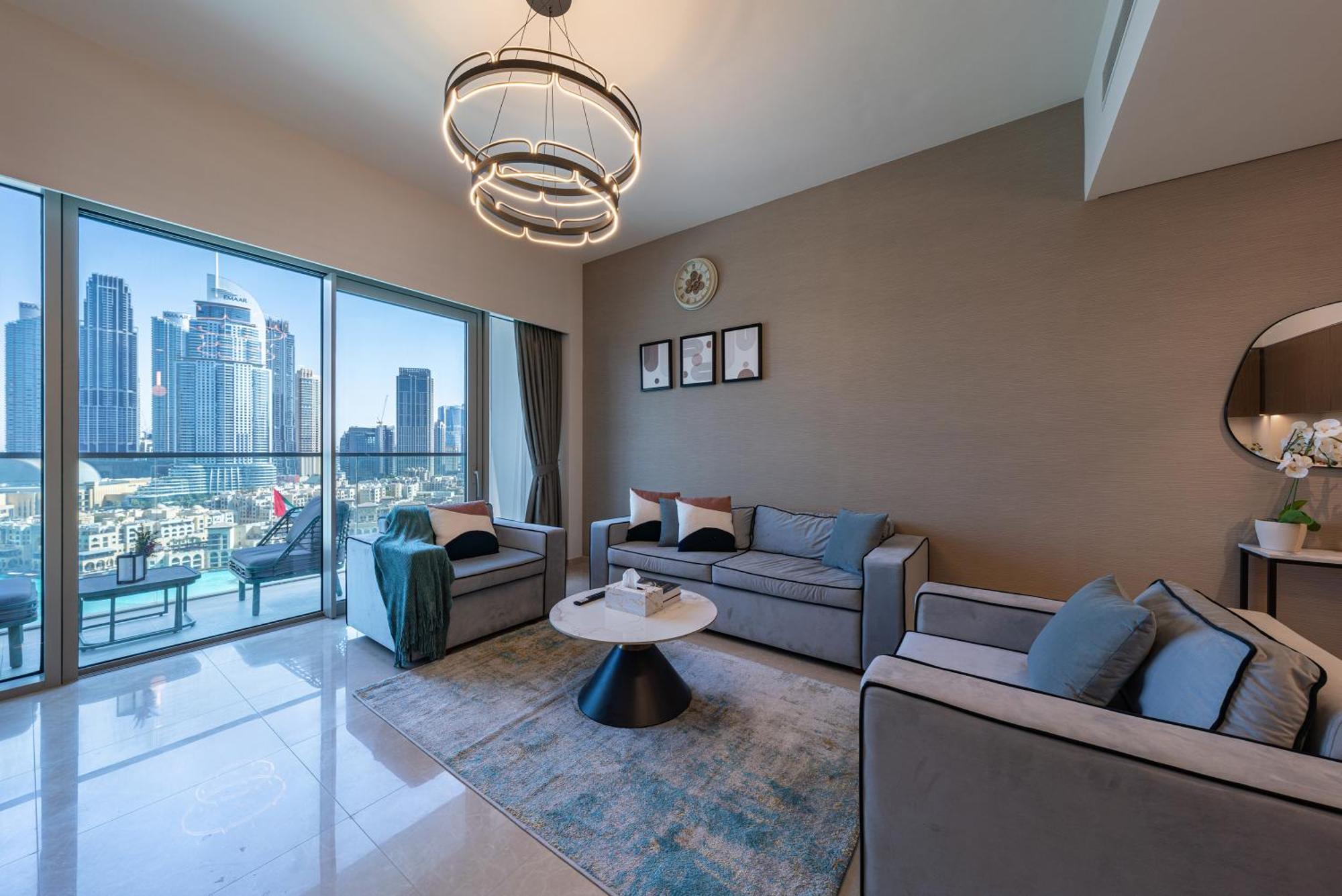The View Of A Lifetime - Luxury Living With Full Burj Khalifa & Fountain Show - 1702 Apartment