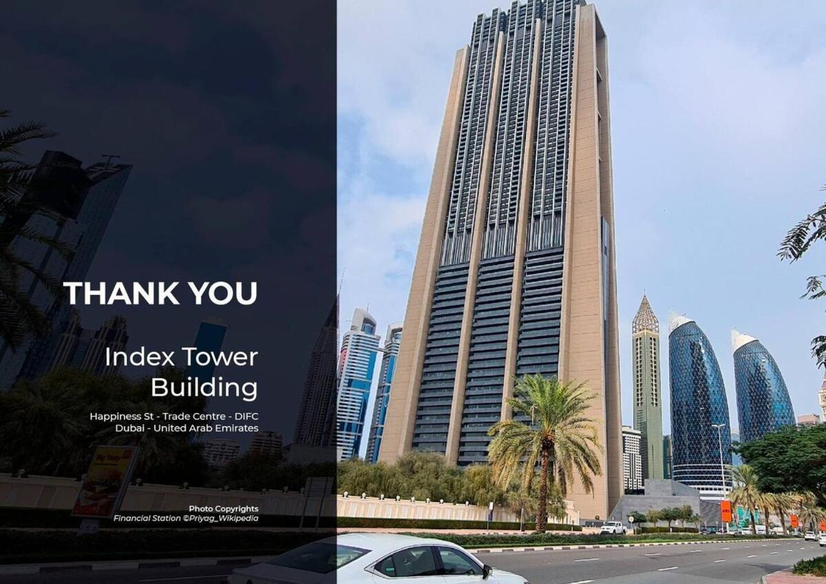 Apartment Index Tower - Premium By Radiance Dubai