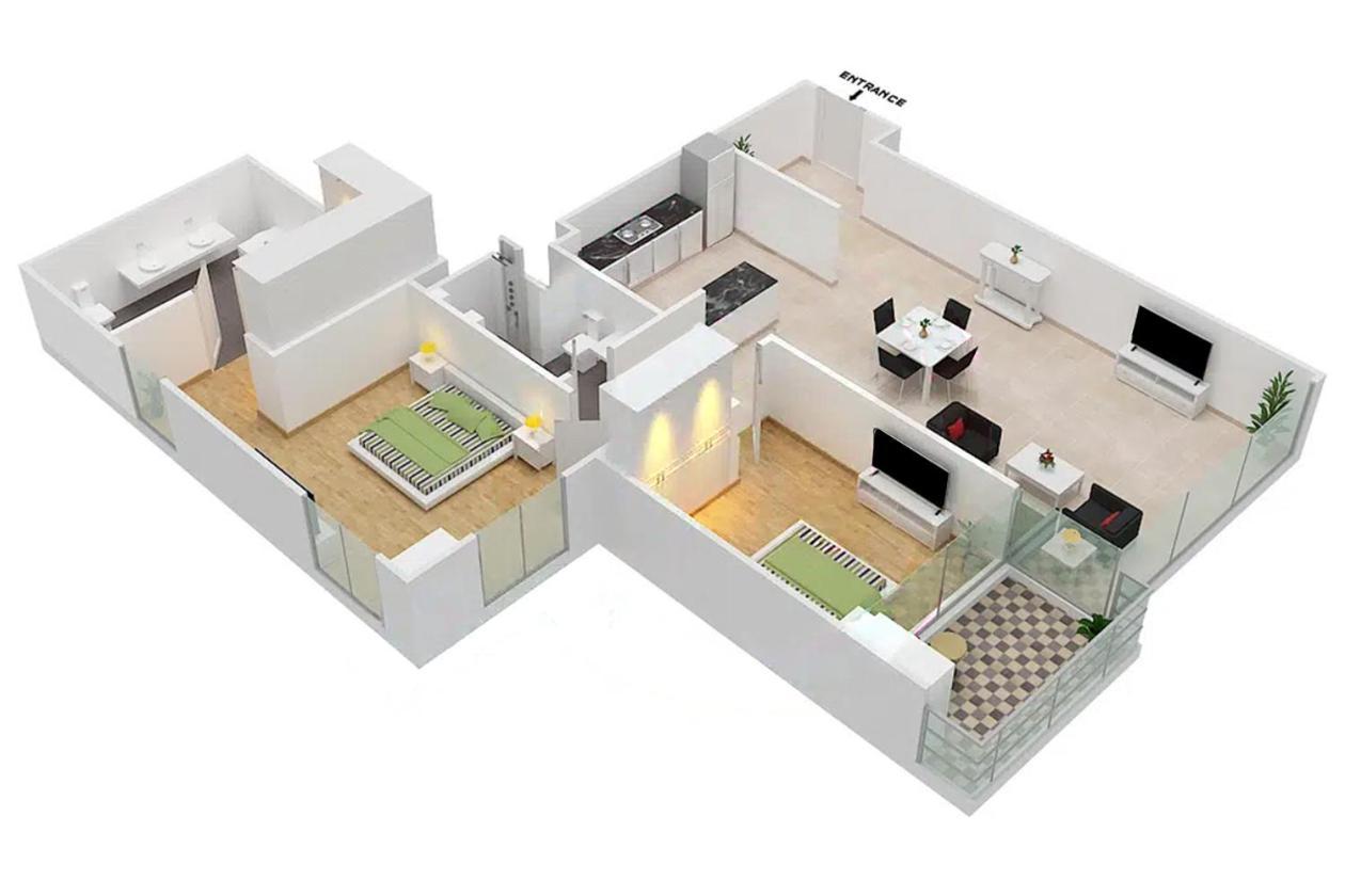 Lux 52 42 Deluxe Marina View 1 *