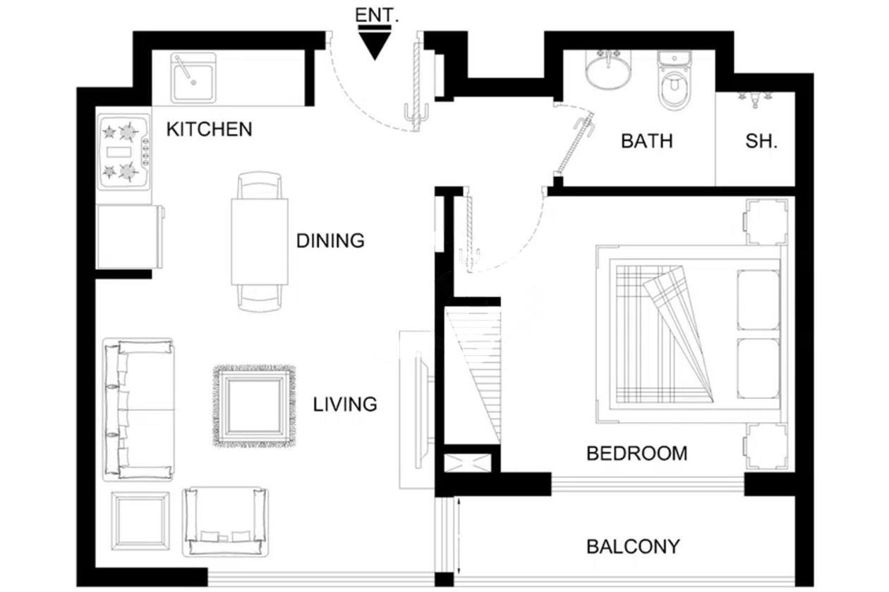 Lux The Executive Sobha 2 Apartment *