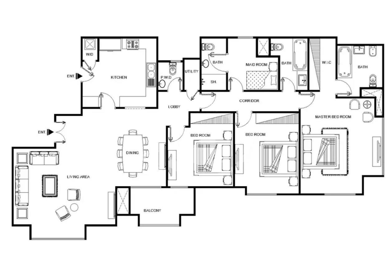 Lux The Luxurious Jbr Apartment *
