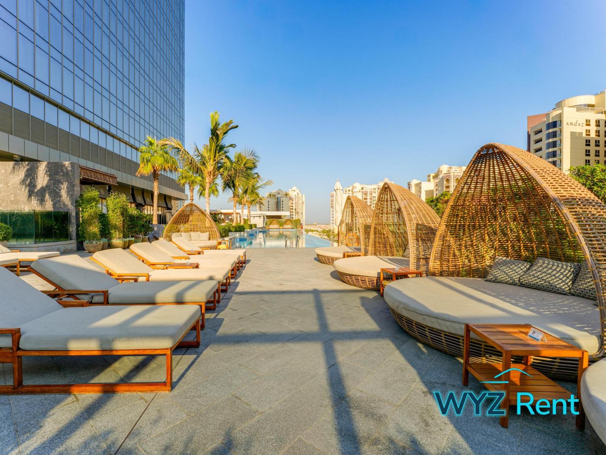 Apartamento Breathtaking 1br In Palm Tower, With Sea View