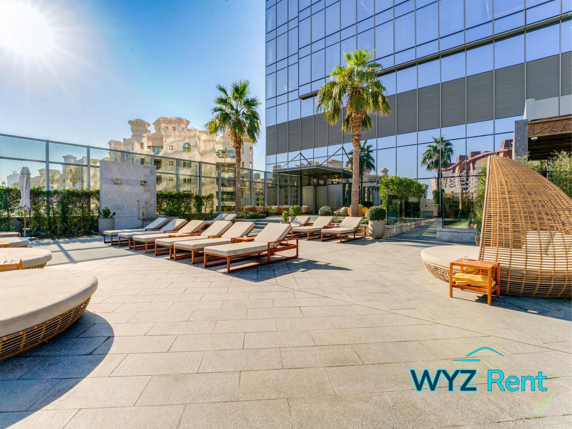 Apartamento Breathtaking 1br In Palm Tower, With Sea View *