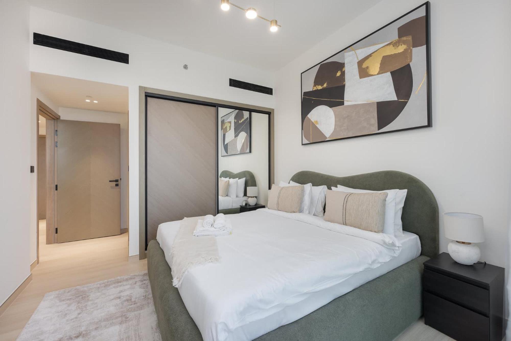 Awesome 1-bedroom Perfect For 4 In Jvc Near To Miracle Garden Apartment *