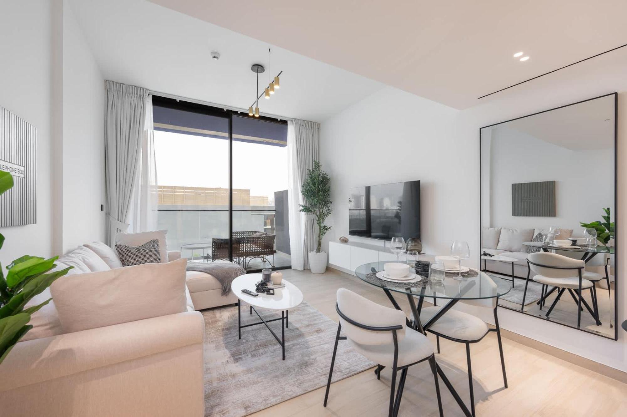Apartment Awesome 1-bedroom Perfect For 4 In Jvc Near To Miracle Garden Dubai