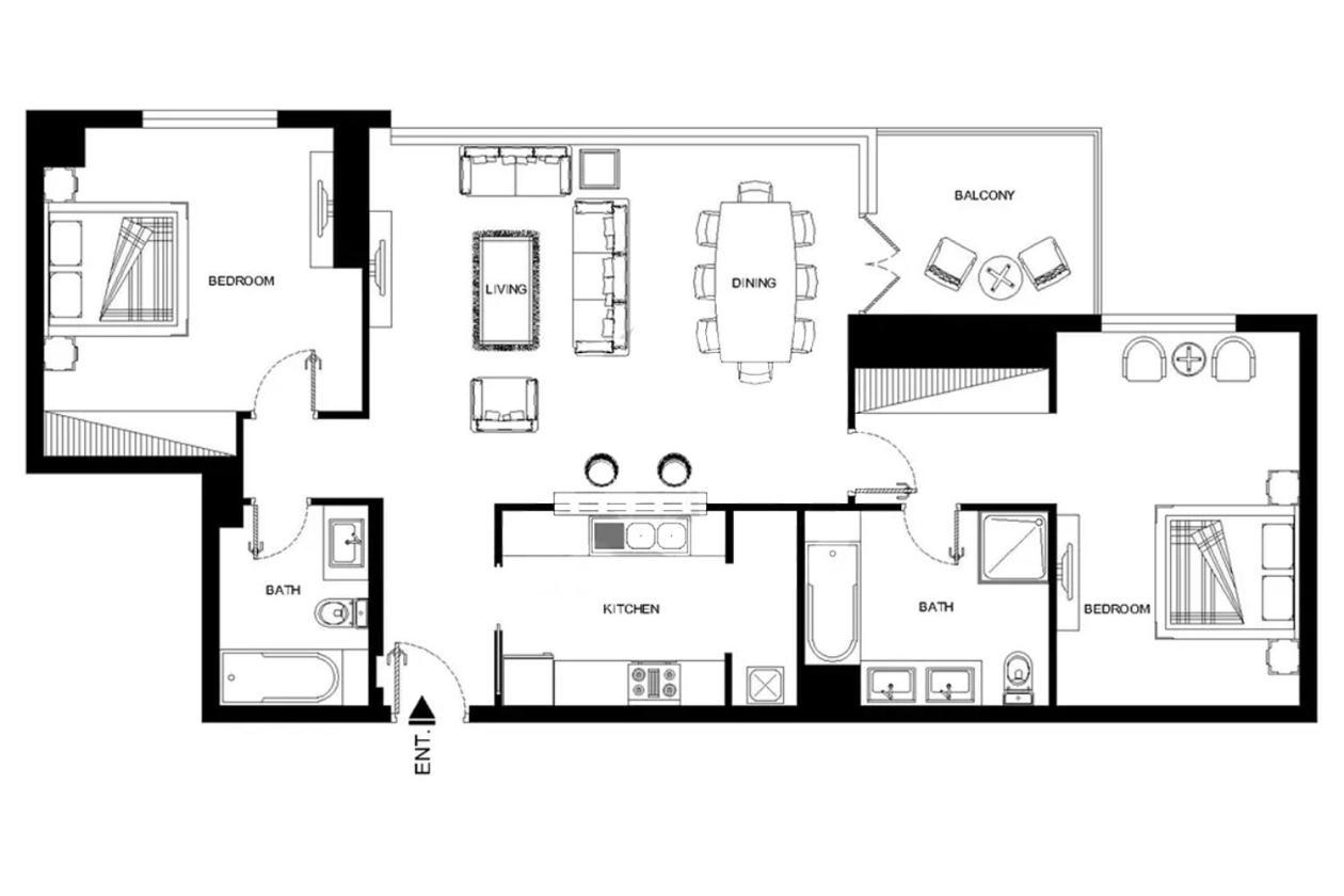 Lux The Shemara Marina View Apartment