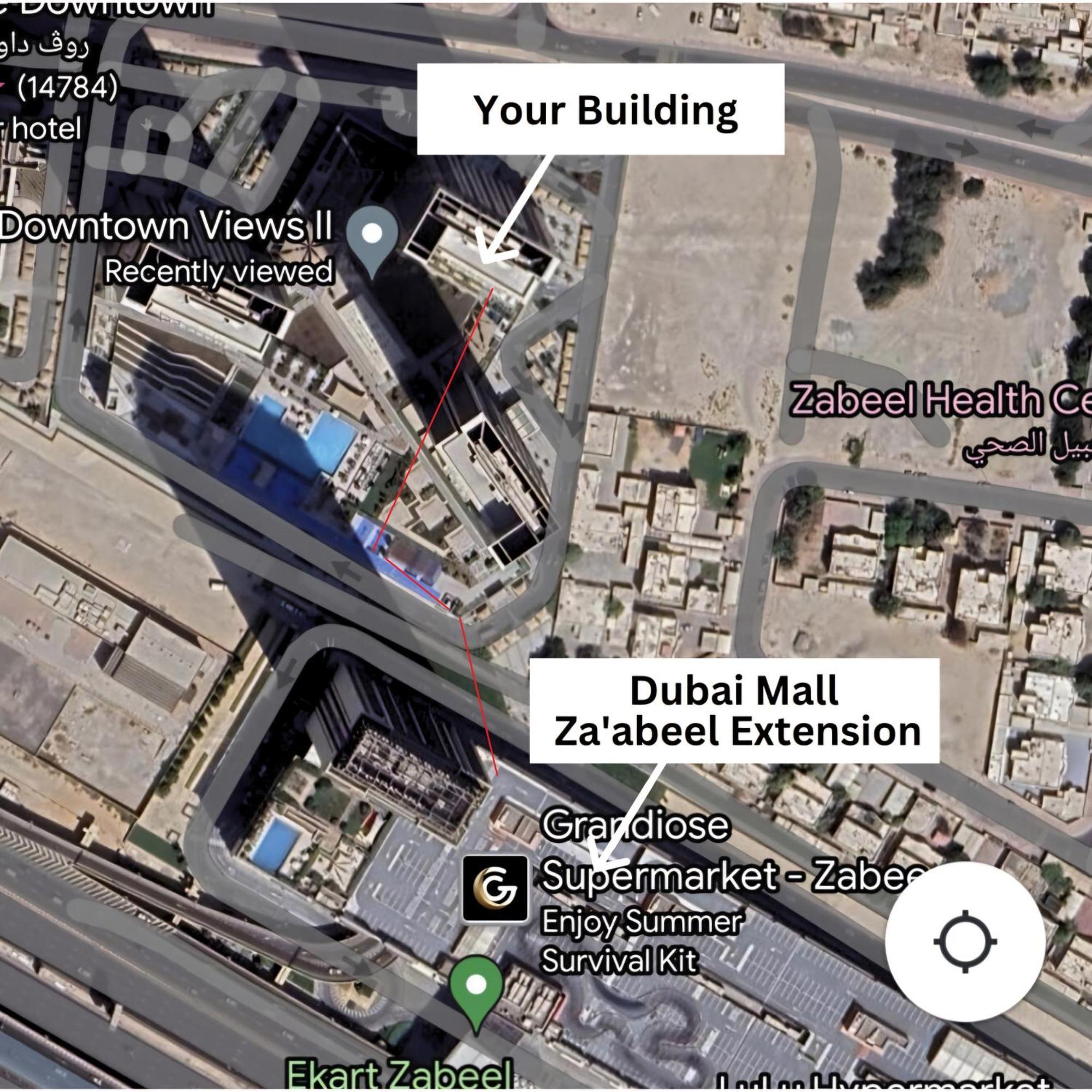 Apartment Amazing 2br Burj Khalifa View Steps Walk To Dubaimall *