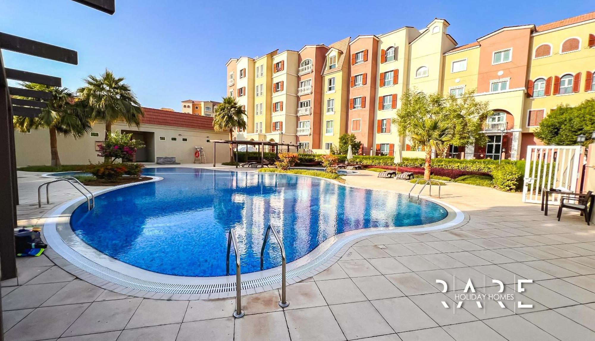 Apartment Rare Homes - Mediterranean Cluster - Near Ibn Battuta Mall - Discovery Garden - Building# Med 74 - R408 Dubai