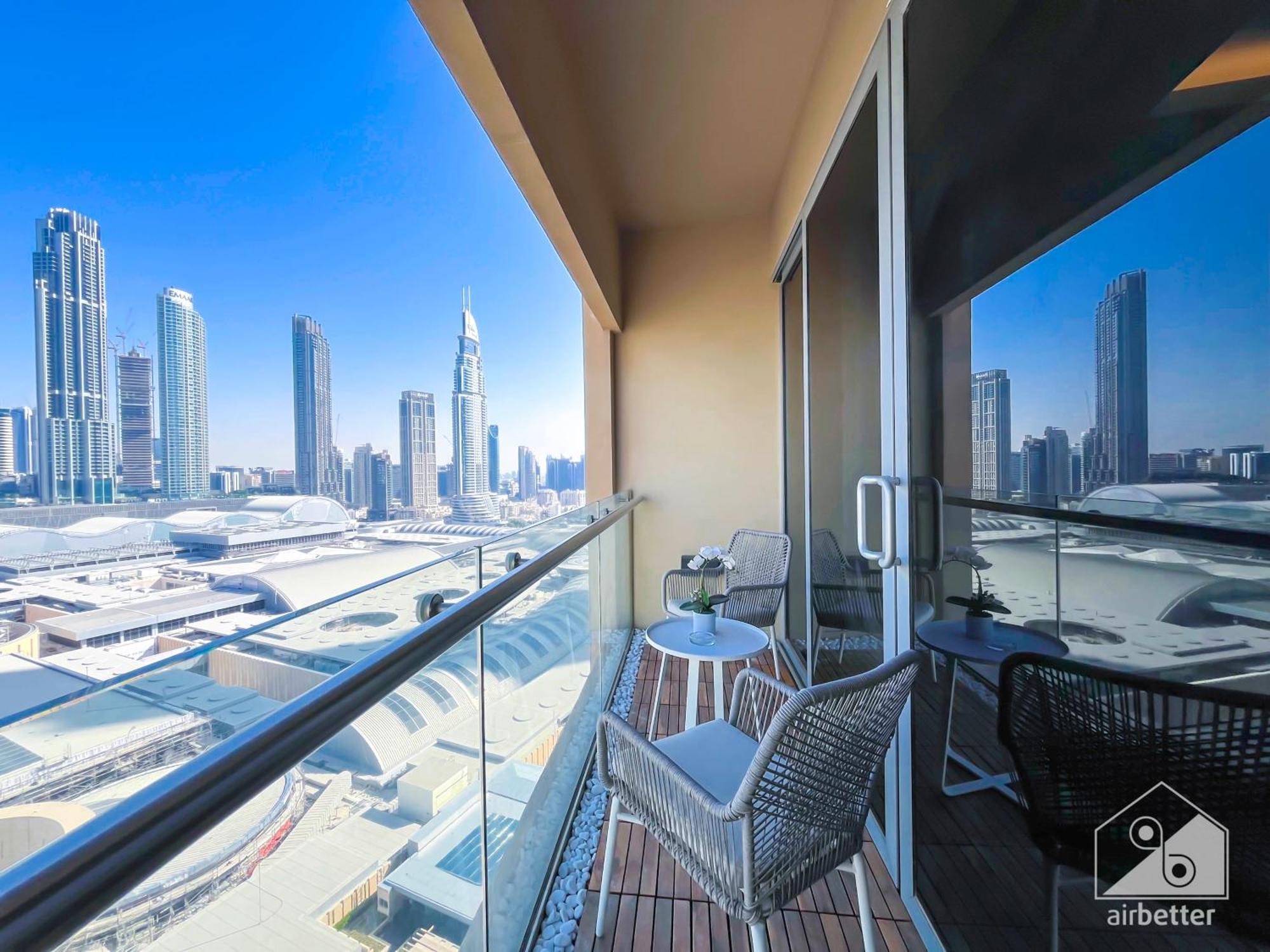 Apartamento Mall Luxury 1bedroom Balcony View *
