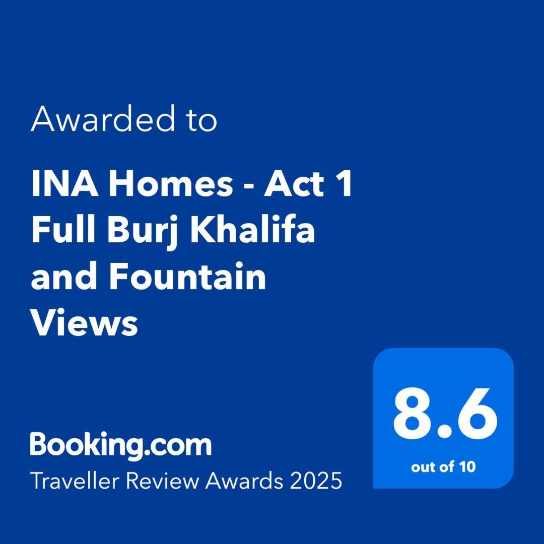 Ina Homes - Act 1 Full Burj Khalifa And Fountain Views Apartment