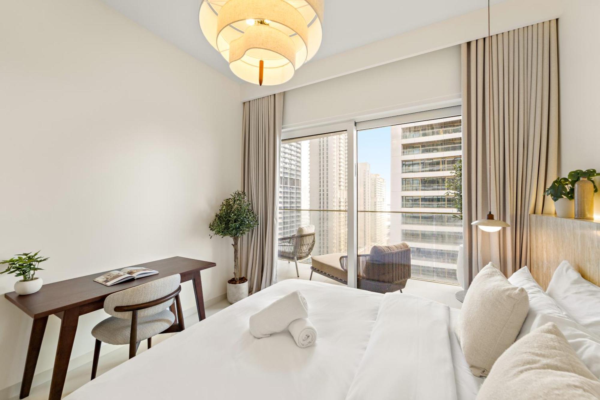 Elegant 2br With Palm & Sea View L Direct Access Apartment