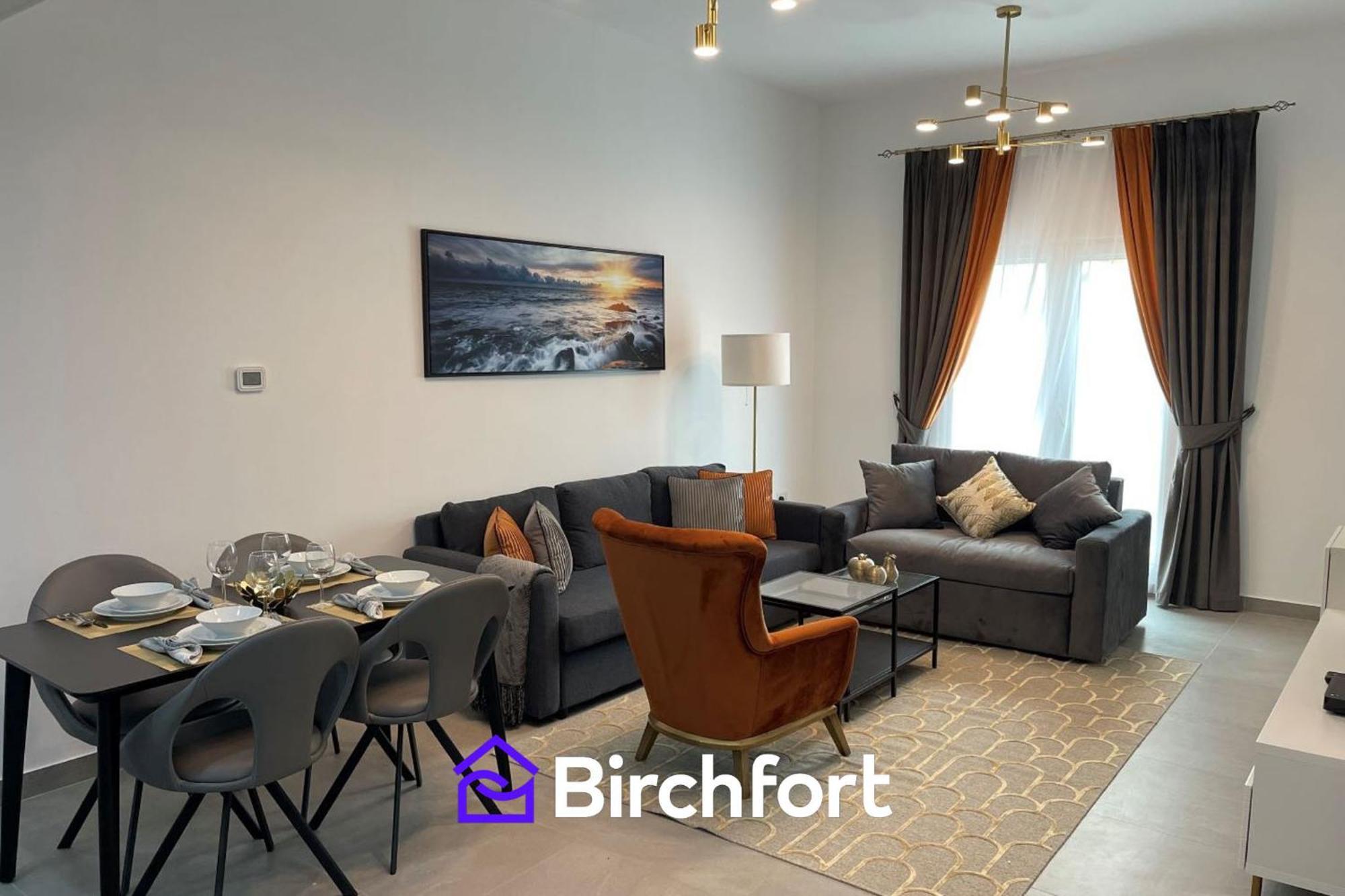 Birchfort - Newly Renovated Unique 1 Bedroom Dubai