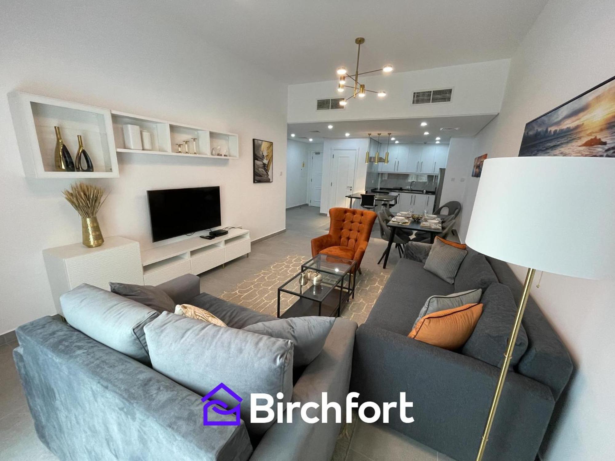 Birchfort - Newly Renovated Unique 1 Bedroom Daire Dubai
