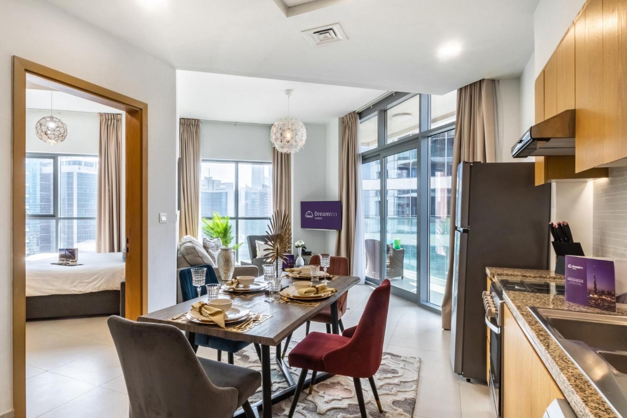 Apartment Dream - Bellevue Tower With Burj Khalifa View Dubai