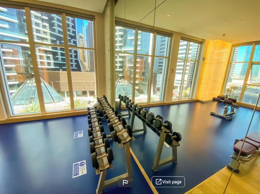 Apartment Vogue Damac Maison Prive - Stunning 17th Floor Balcony & Pool With Canal Views Prime Business Bay Location, Near Downtown & Burj Khalifa Dubai