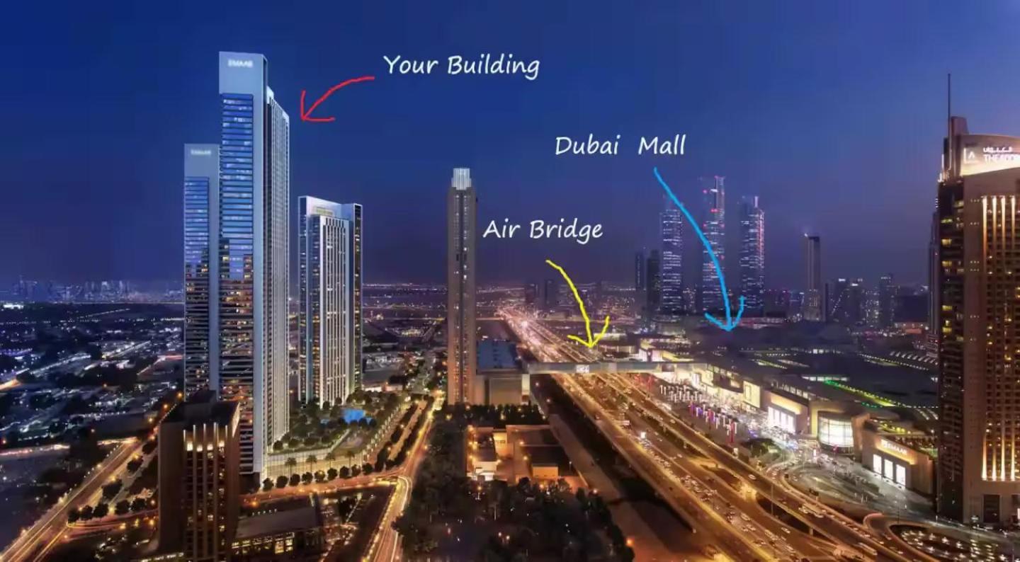 Fresh New 2 Bedroom! Amazing Burj Khalifa View! 5-star Pool & Gym Access! Daire *