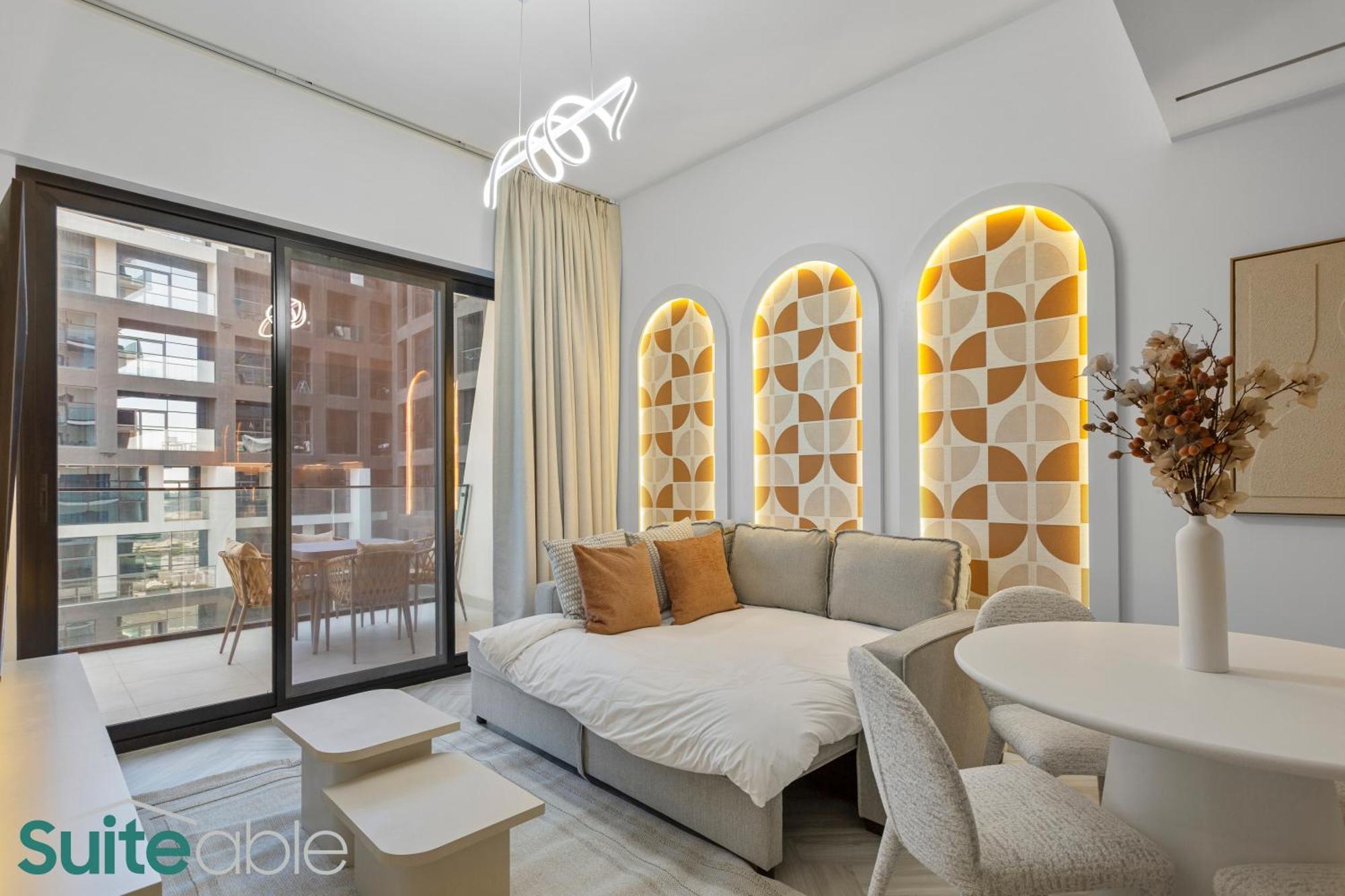 Upscale 1 Bedroom With Burj Khalifa View Apartment Dubai