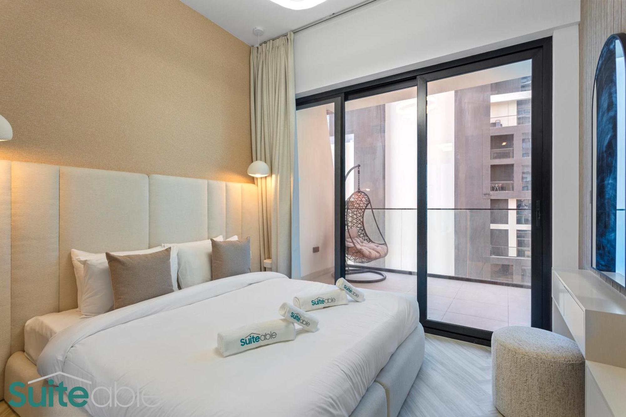 Apartment Upscale 1 Bedroom With Burj Khalifa View