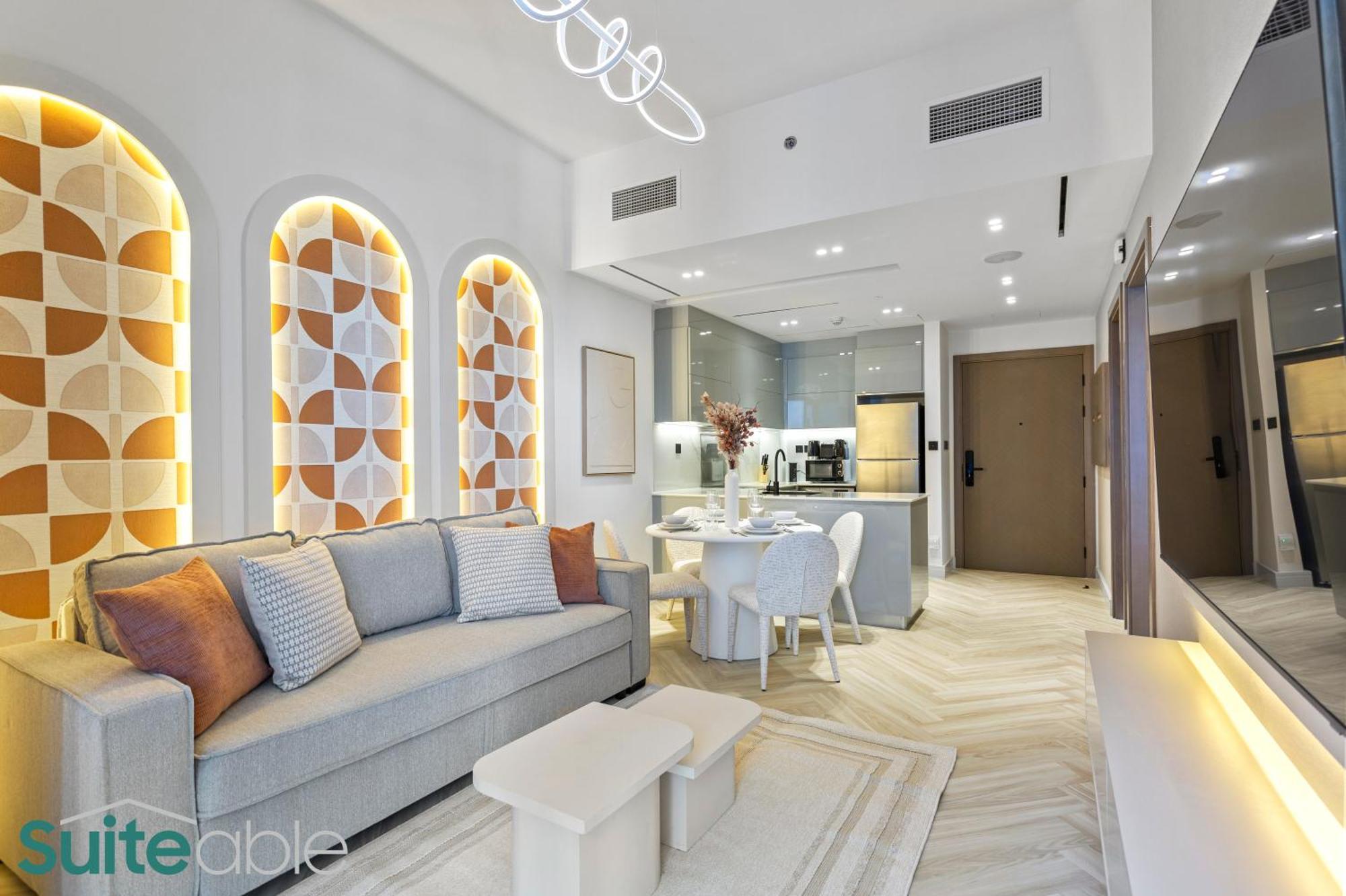 Apartment Upscale 1 Bedroom With Burj Khalifa View *