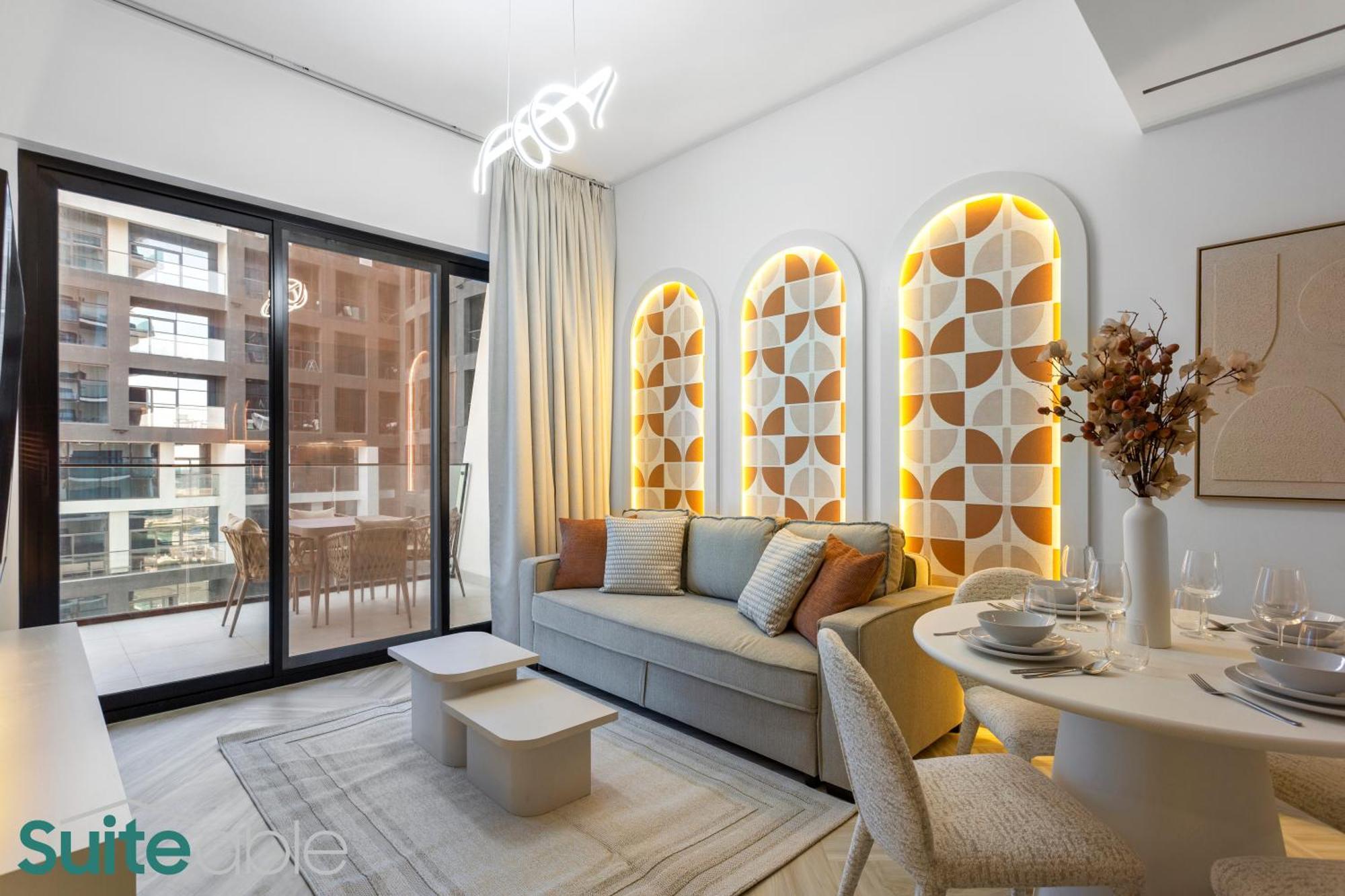 Upscale 1 Bedroom With Burj Khalifa View *