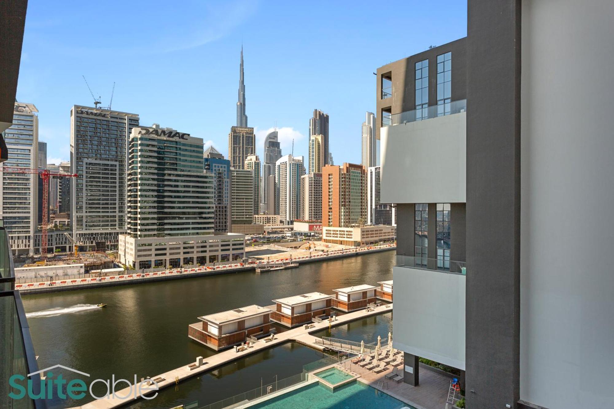 Upscale 1 Bedroom With Burj Khalifa View * Dubai