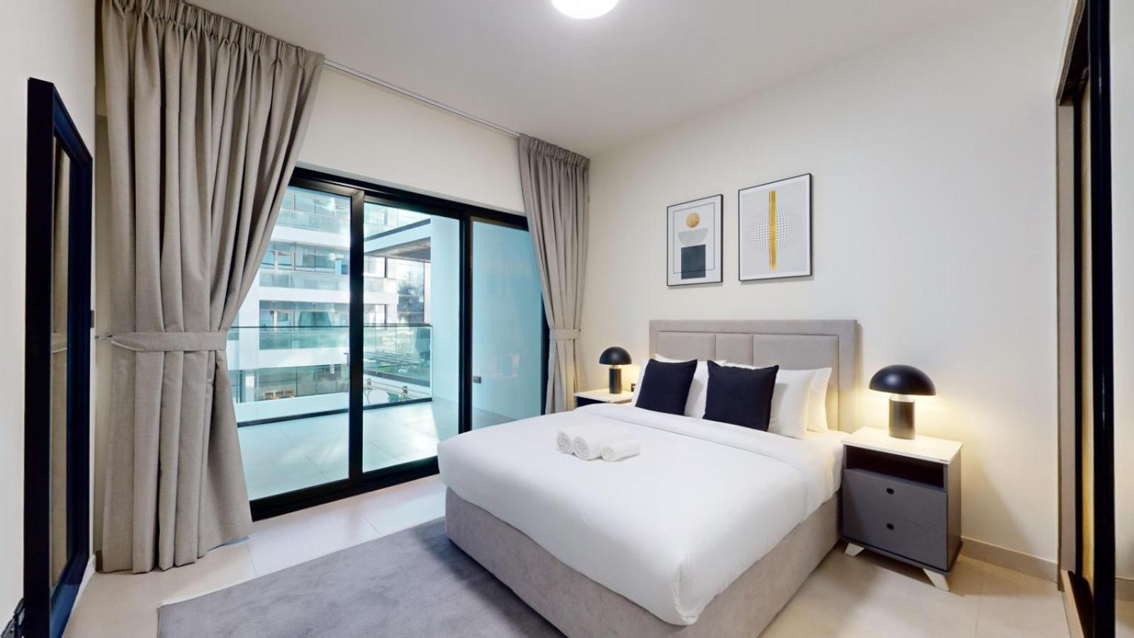 Binghatti Creek - Chic Two Bedroom In Al Jadaf Apartment