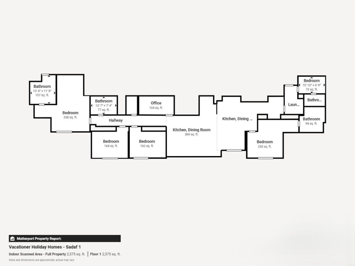 Apartment Sadaf - Chic Four Bed With Office And Marina View