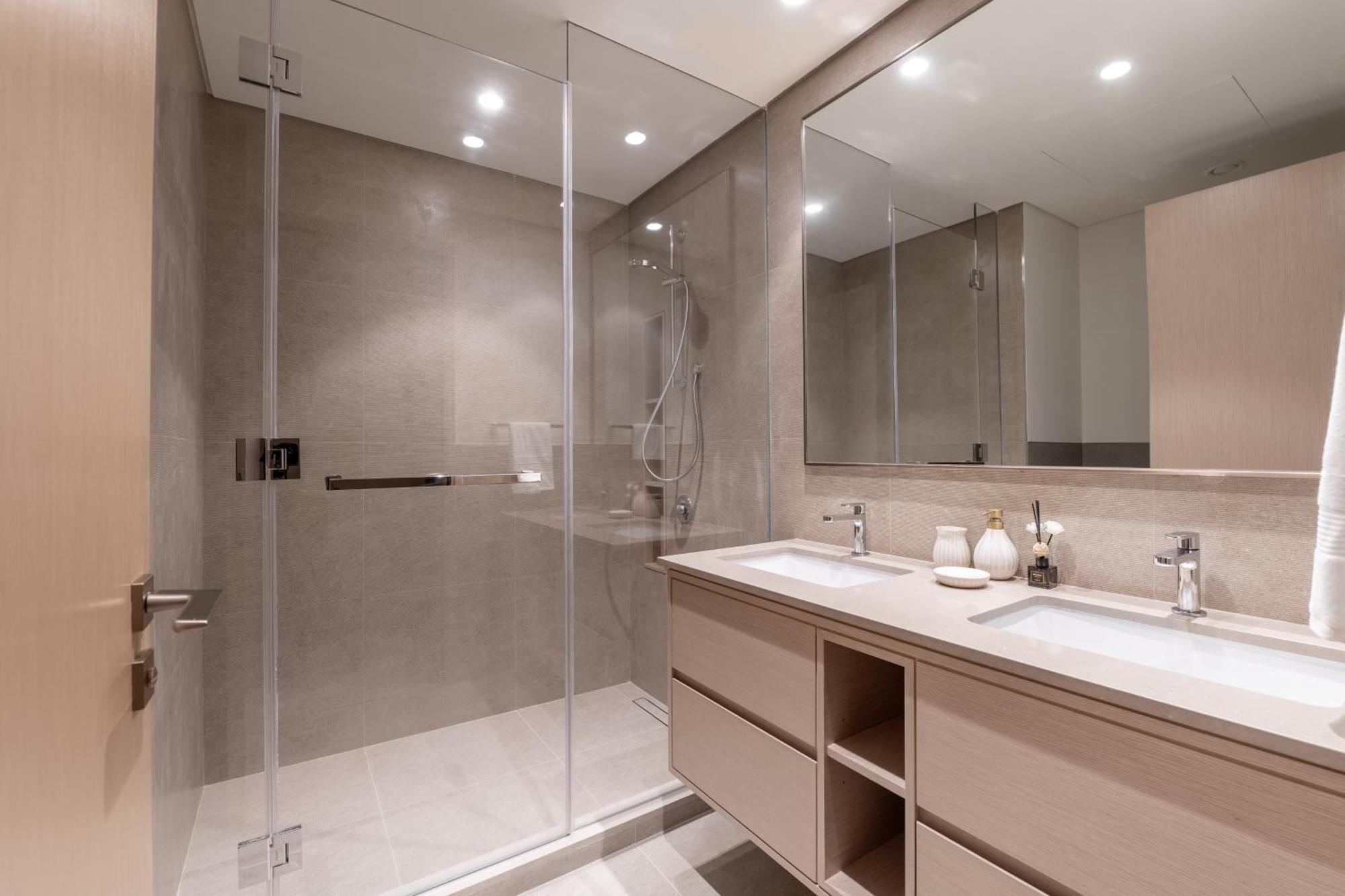 Apartment Hermes-style 2br, Full Burj Khalifa View - Infinity Pool - Full Fountain View *