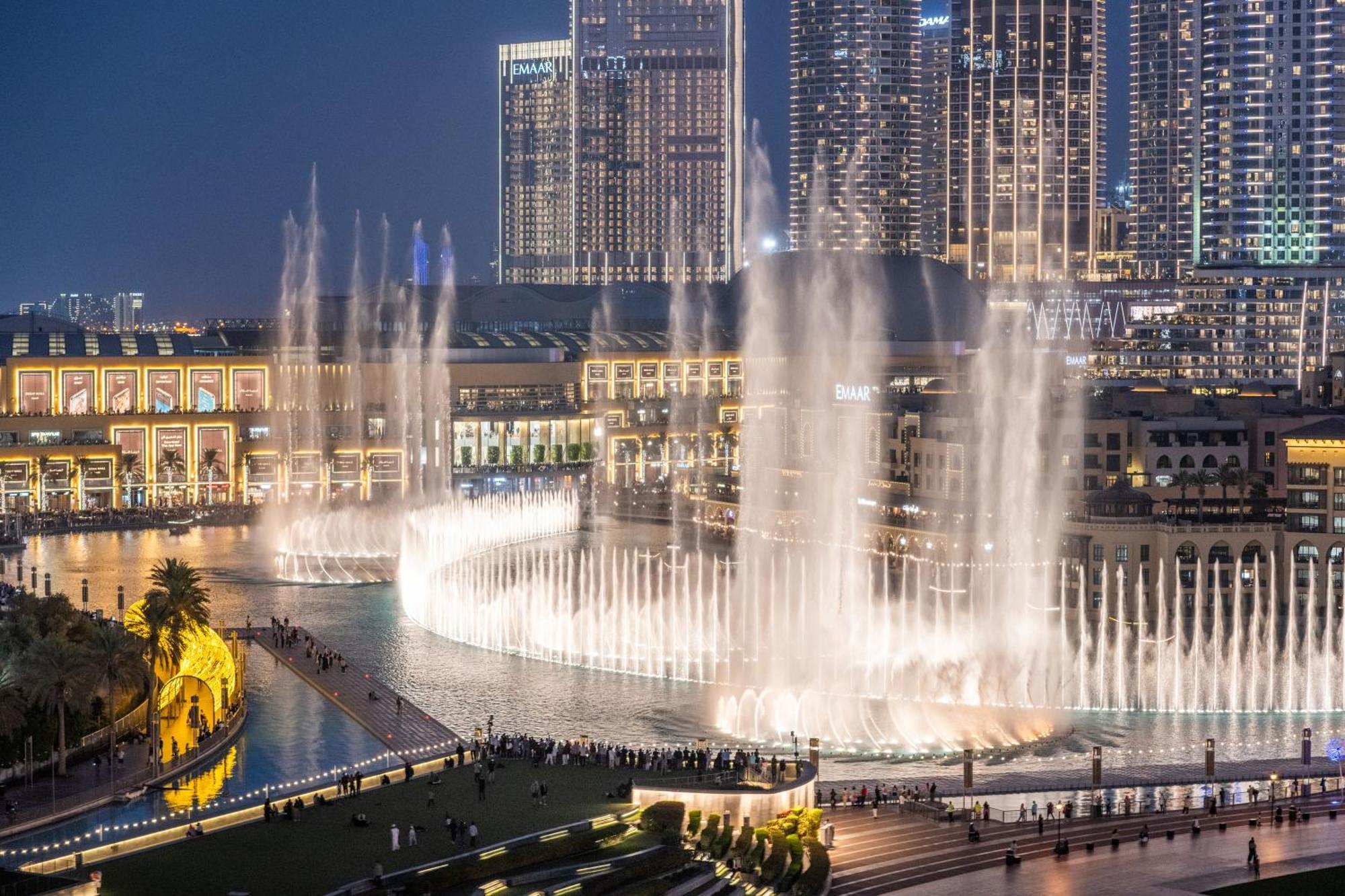 Apartment Hermes-style 2br, Full Burj Khalifa View - Infinity Pool - Full Fountain View *