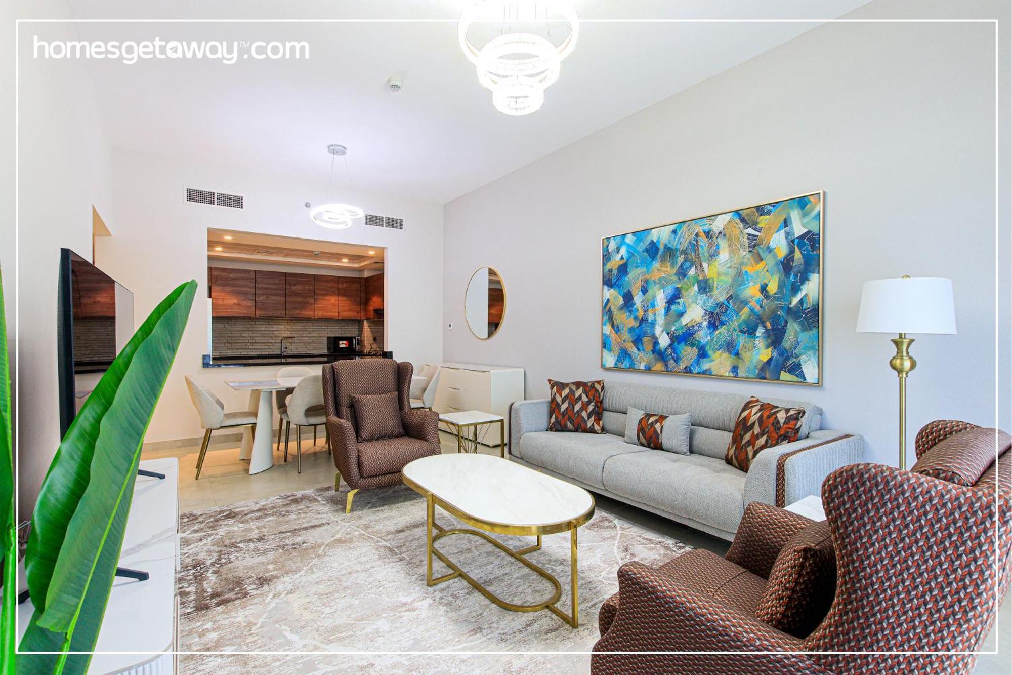 Luxurious And Spacious 2br Maid Eleganz Apartment Dubai