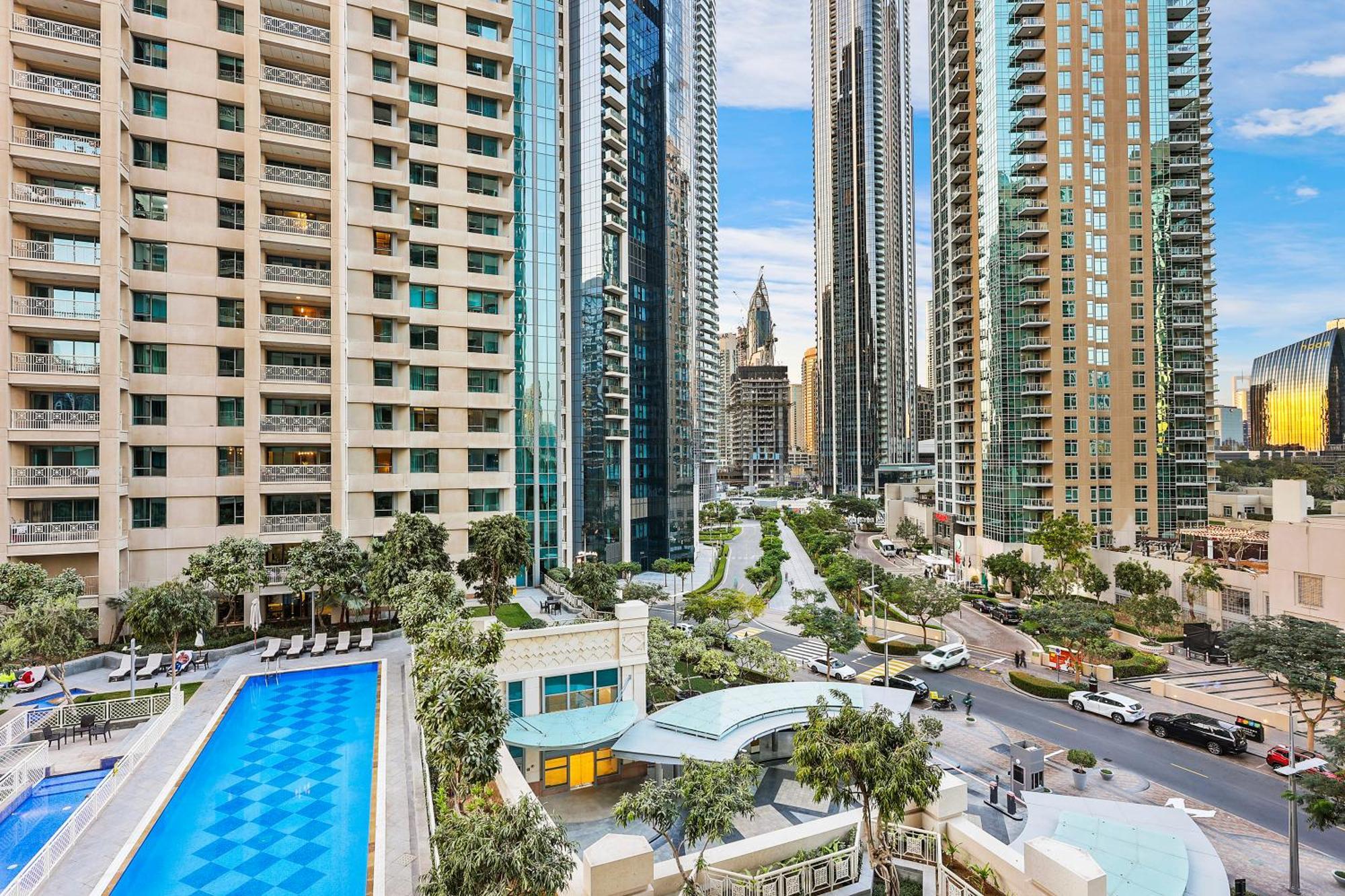 Apartment First Class 2br With Burj Khalifa & Fountain View *
