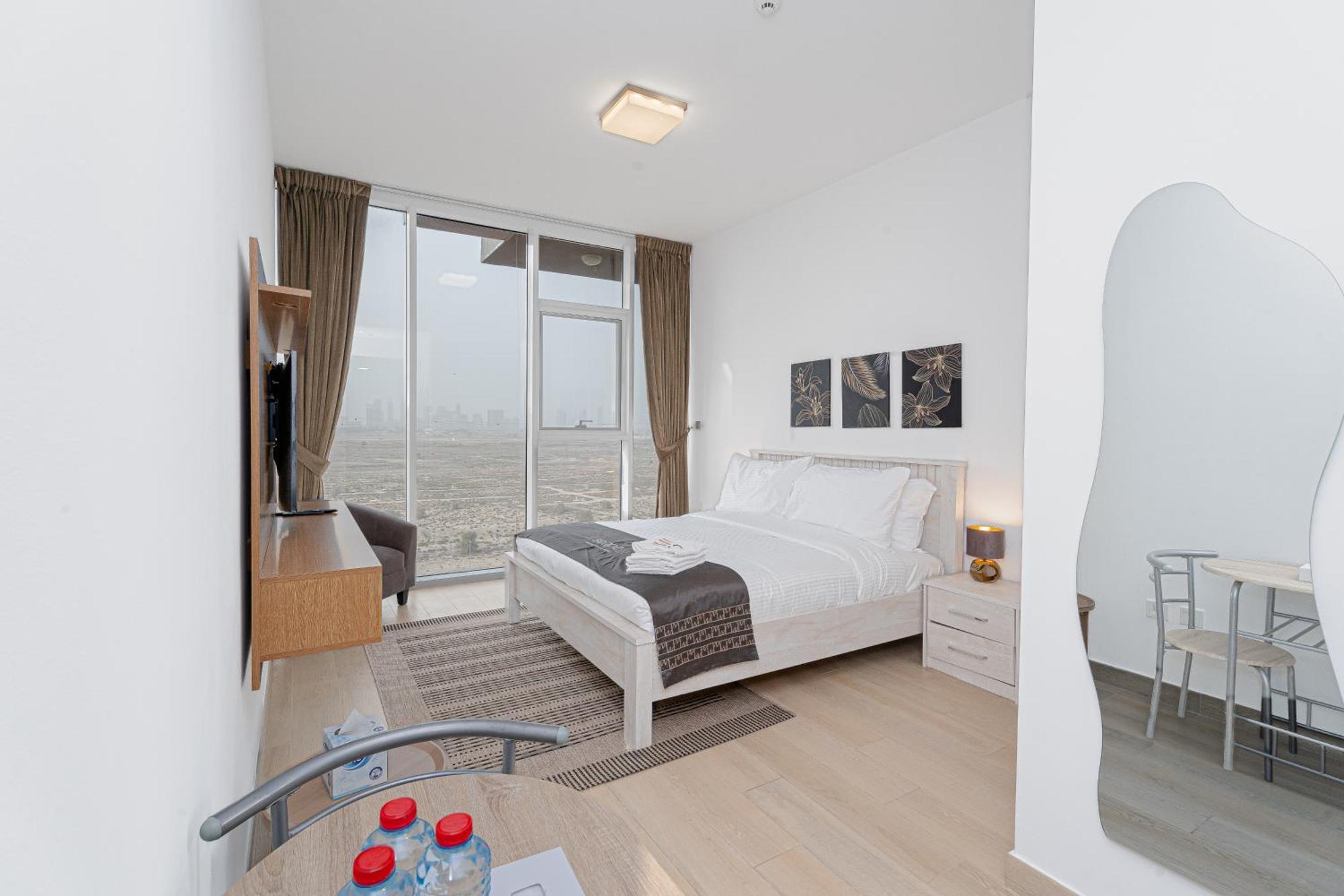 Escape24 Modern Bloom Tower Jumeirah Village Circle Jvc Apartment *