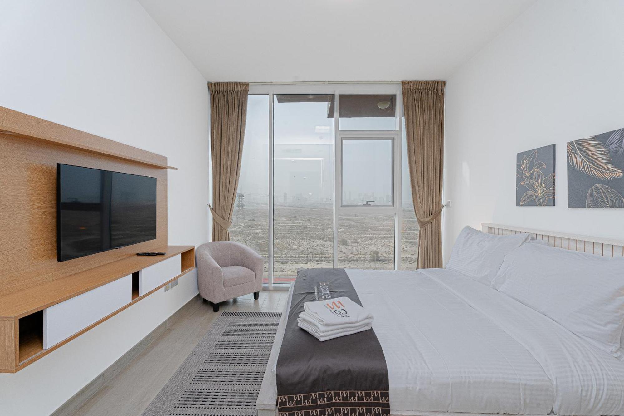 Escape24 Modern Bloom Tower Jumeirah Village Circle Jvc Apartment