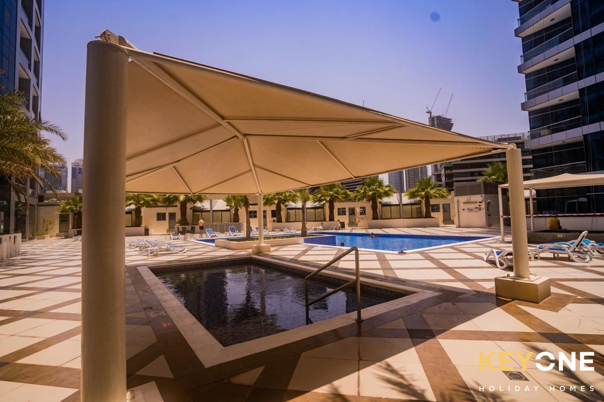 Contemporary One Bedroom With Chic Design Apartment *