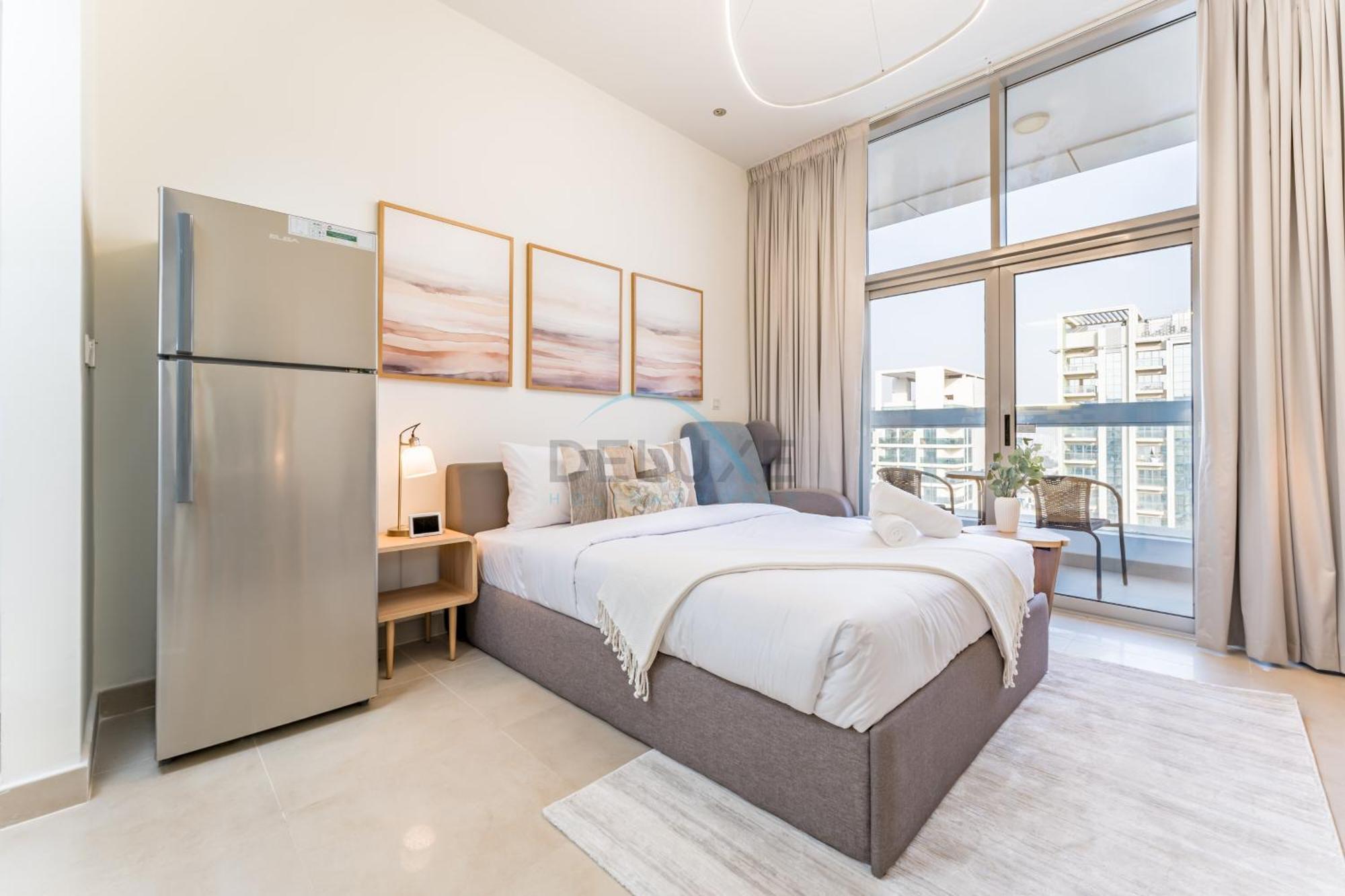 Apartment Community View With Exclusive Private Balcony, Azizi Star, Jebel Ali By Deluxe Homes *