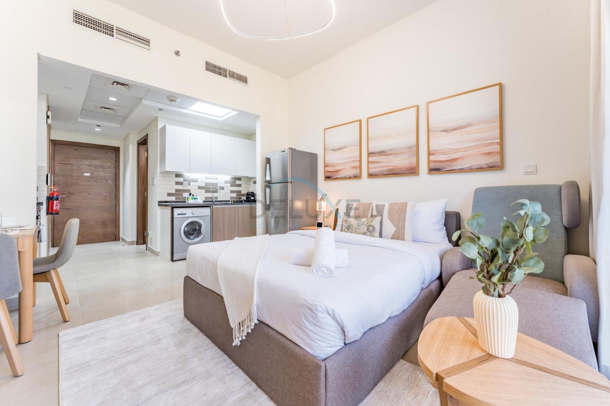Community View With Exclusive Private Balcony, Azizi Star, Jebel Ali By Deluxe Homes