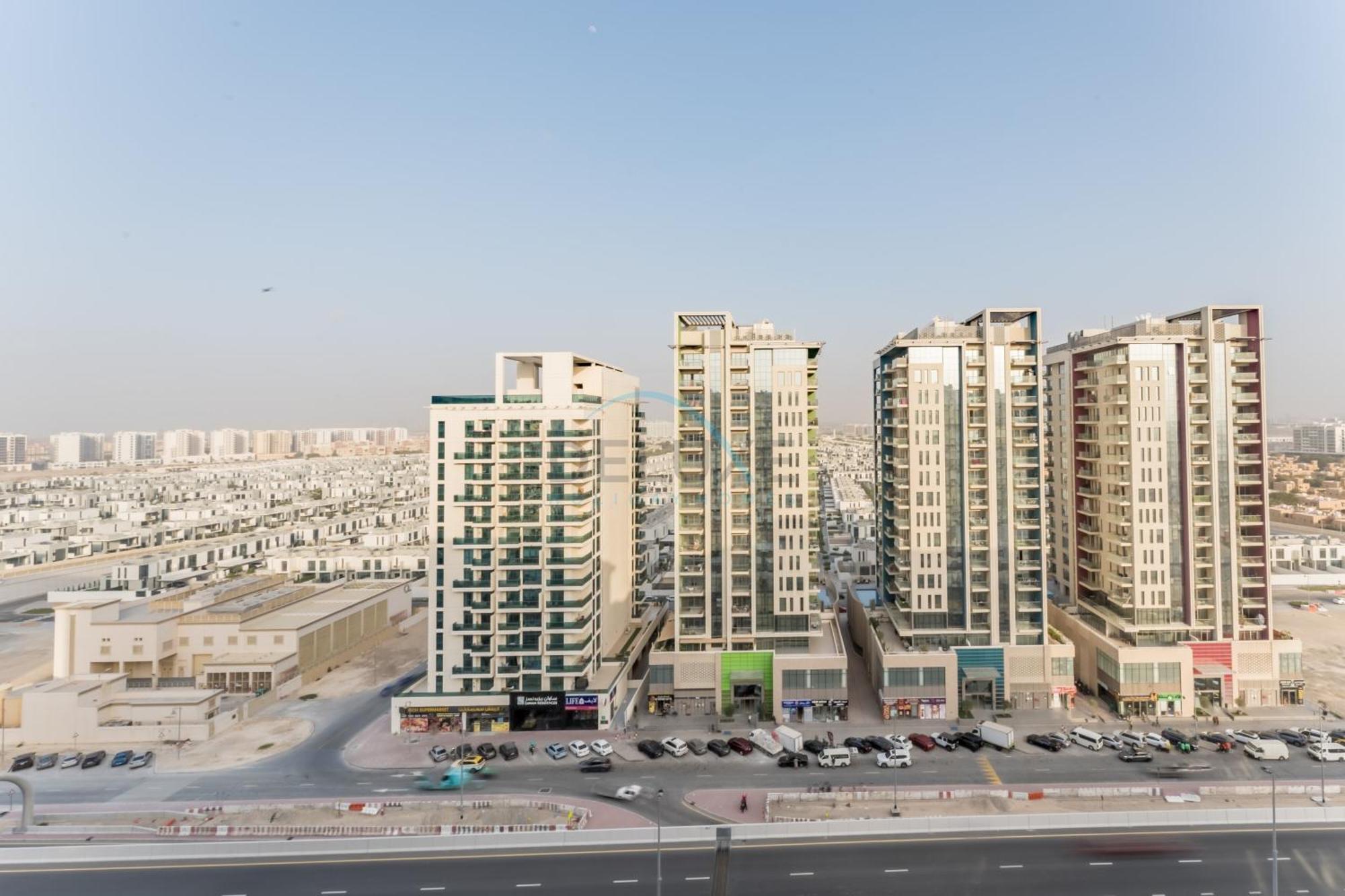 Community View With Exclusive Private Balcony, Azizi Star, Jebel Ali By Deluxe Homes *