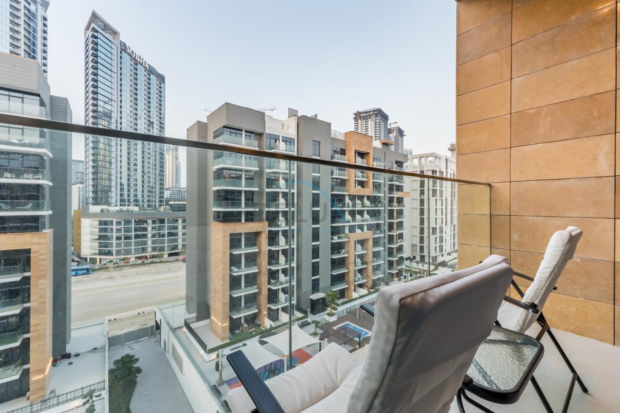 Daire View Minutes Drive To Burj Khalifa, Azizi Riviera 43, Al Merkadh By Deluxe Homes Dubai
