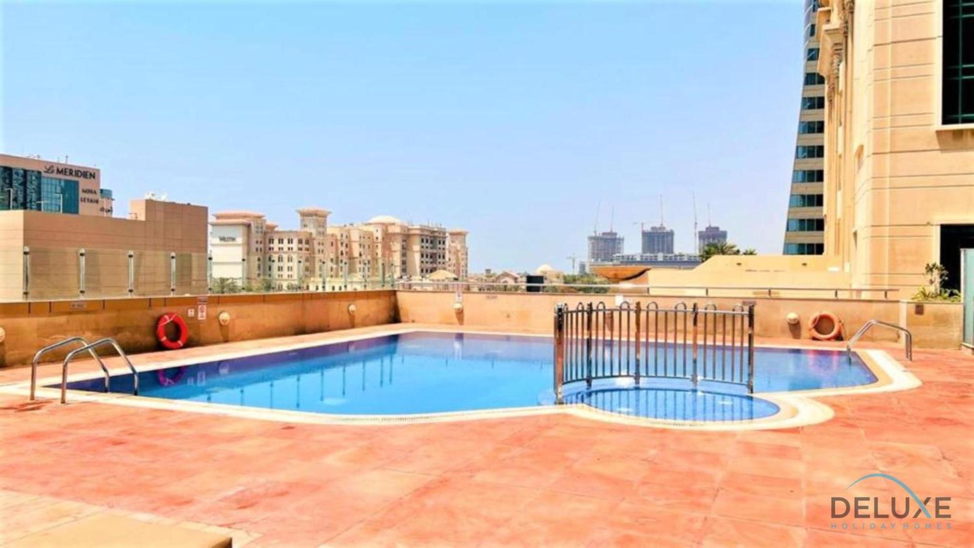 Revamped 1br Unit With Partial Sea & Palm Jumeirah Views Close To , Elite Residence, Marina By Deluxe Homes Apartment Dubai