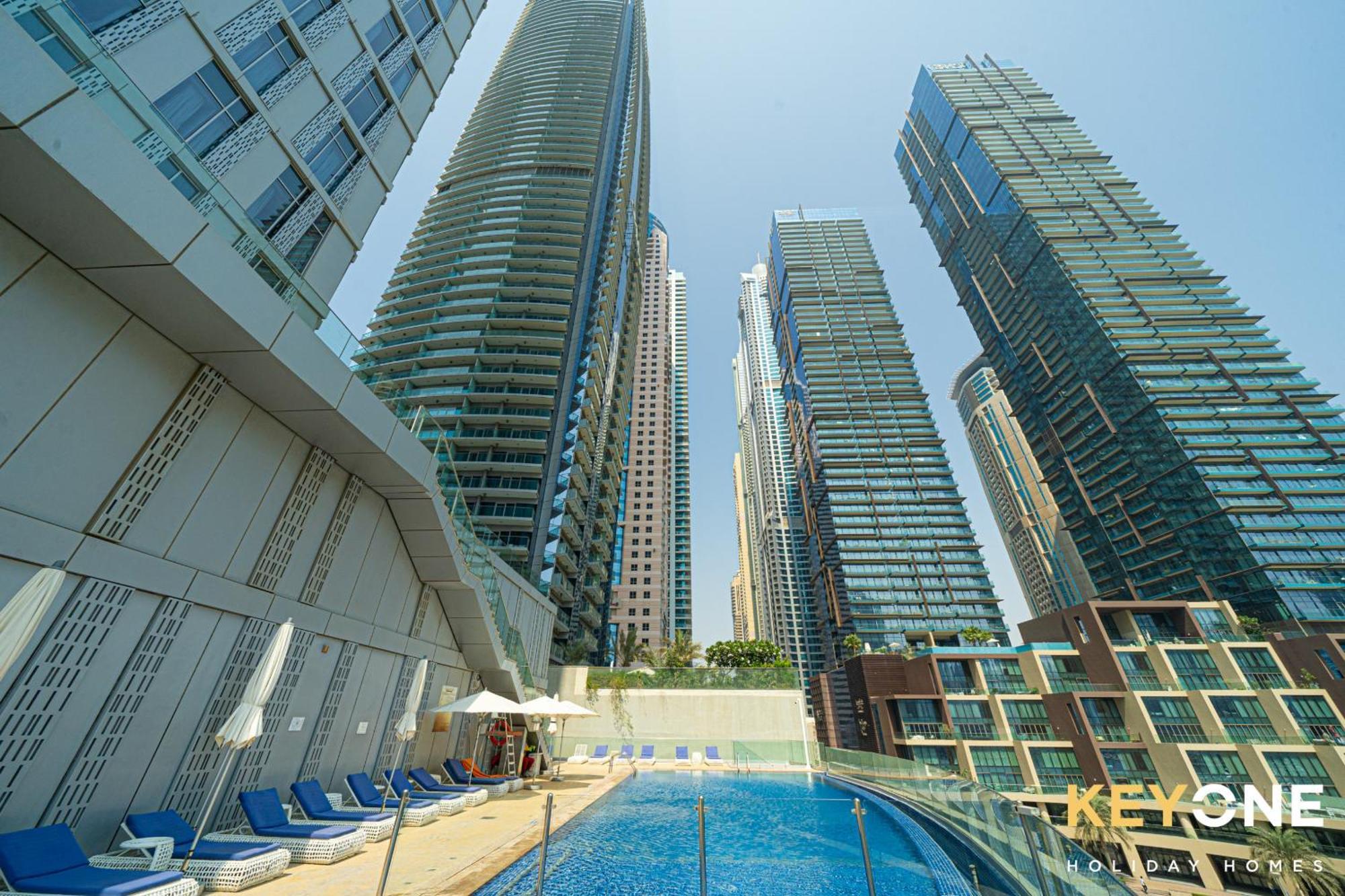 Lavish One Bedroom With Amazing Sun Deck & Pool Daire