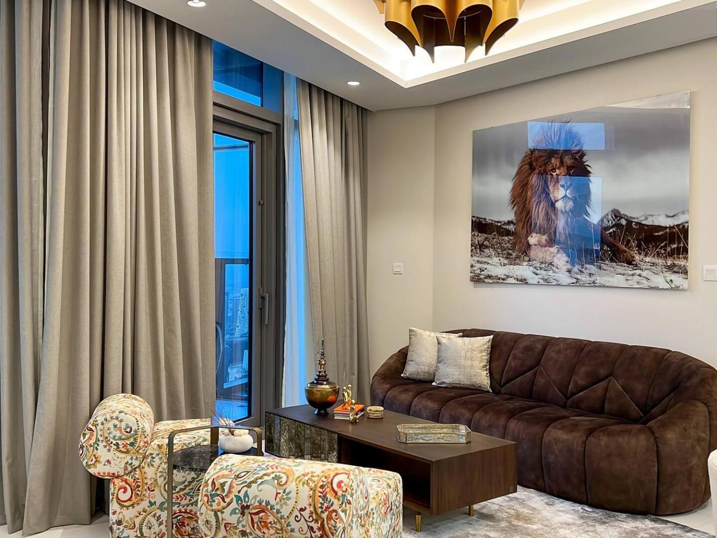 Keyrock Living - Burj Khalifa View Retreat With Pool Apartamento Dubai