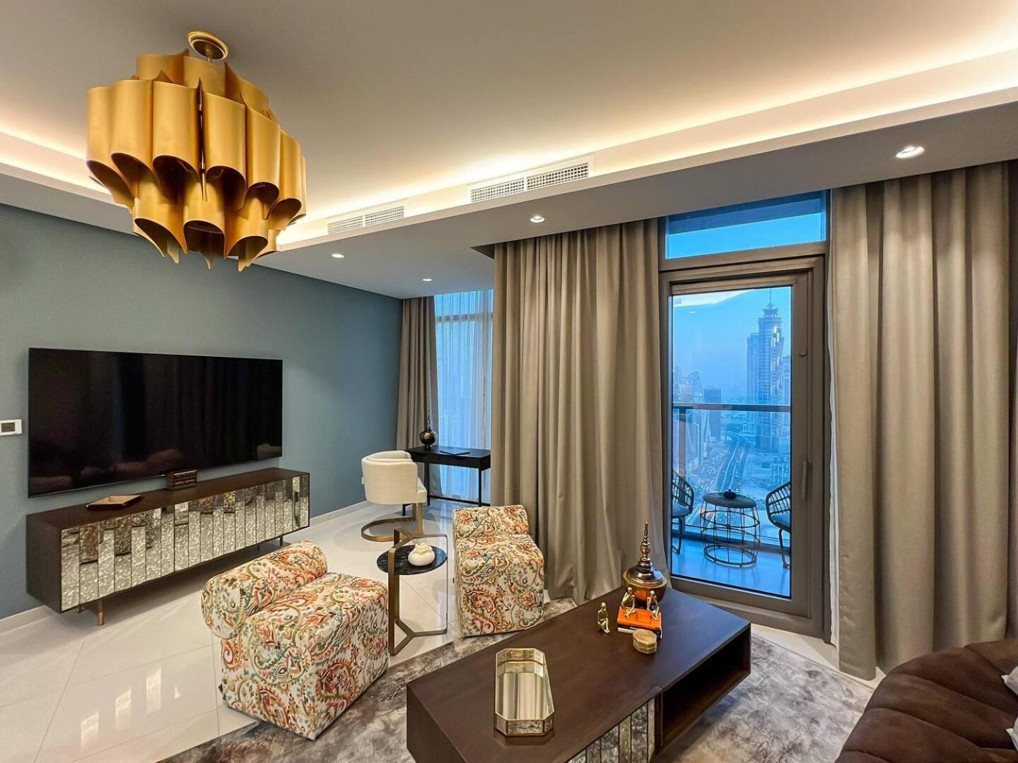 Apartamento Keyrock Living - Burj Khalifa View Retreat With Pool Dubai