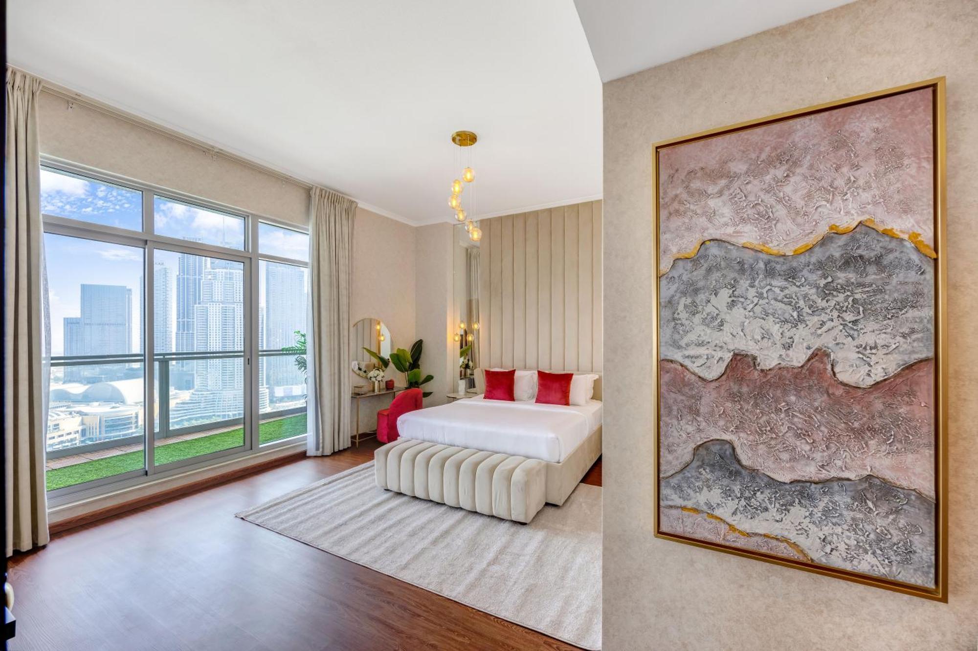 Apartamento Durrani Homes - Alluring 5br Penthouse With Burj Khalifa And Fountain View Dubai