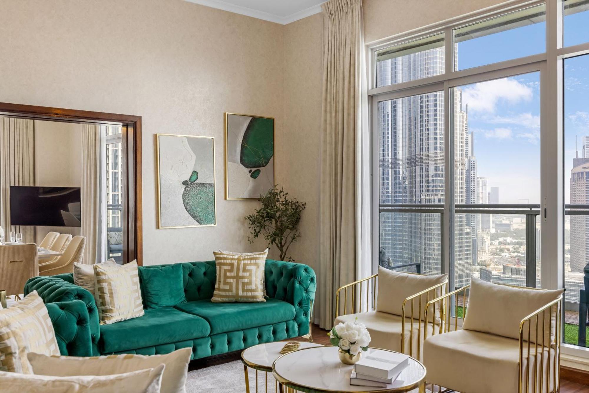 Apartamento Durrani Homes - Alluring 5br Penthouse With Burj Khalifa And Fountain View *