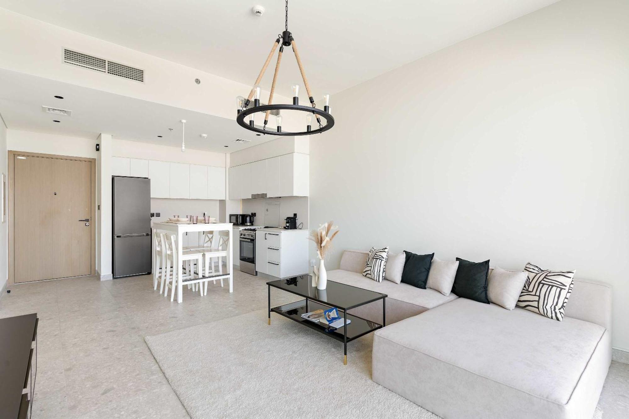 Apartamento Elegant One-bedroom In Hills For 4 Persons Dubai