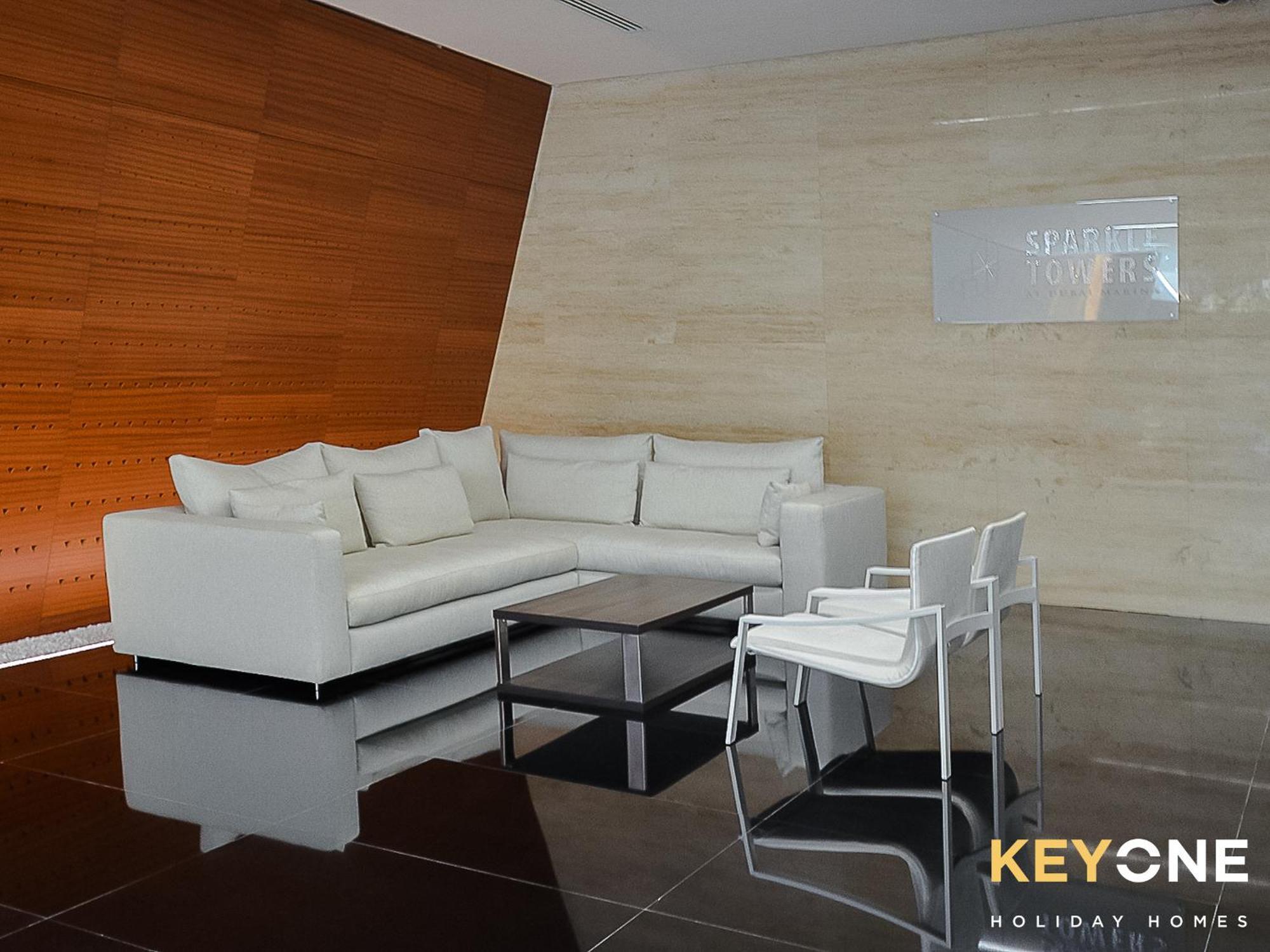 Sophisticated One Bedroom With Full Marina View