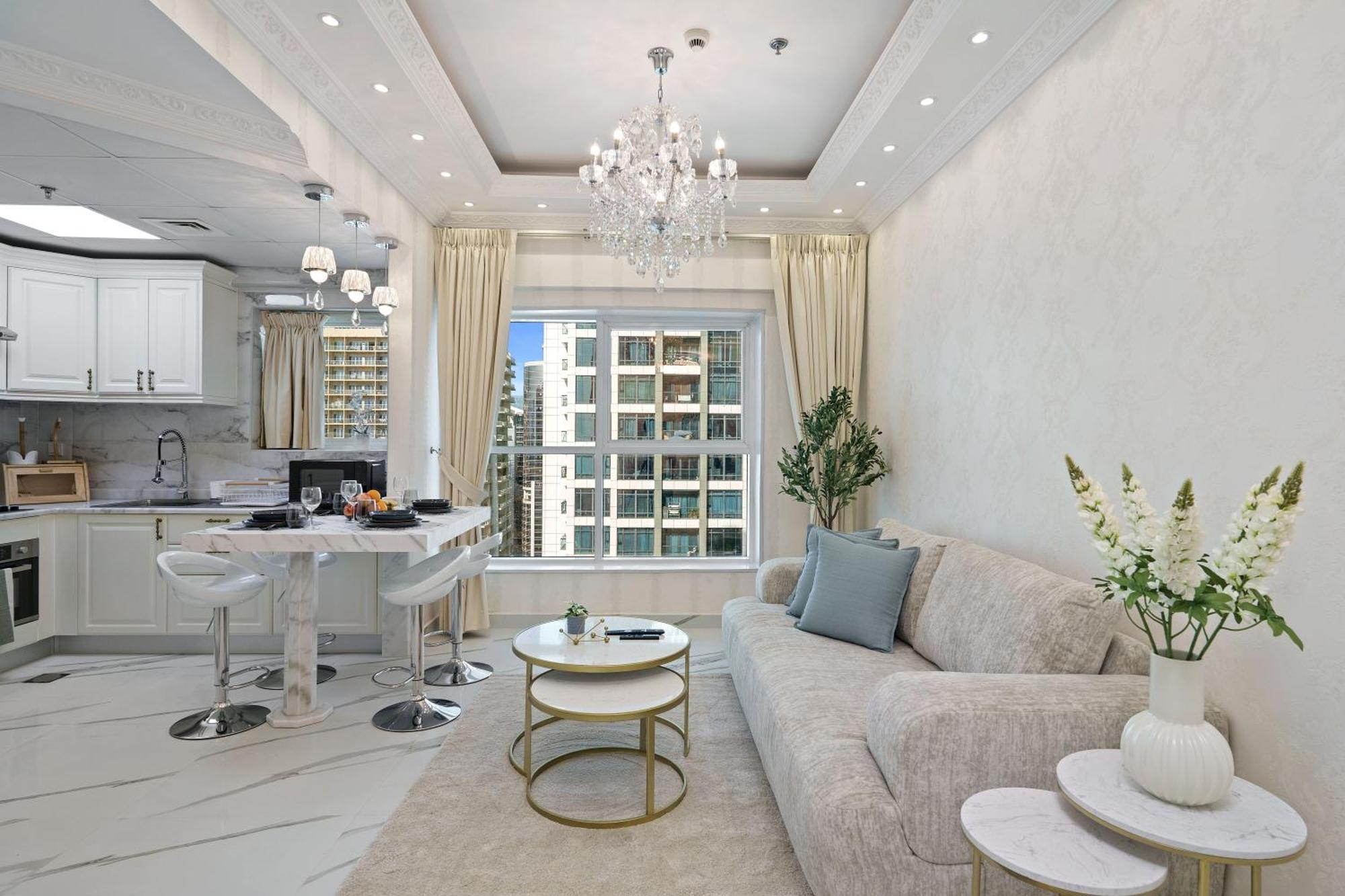 High Floor Upgraded 2br In Jlt - Walk To Park